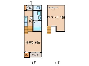 Crescita六番町の物件間取画像